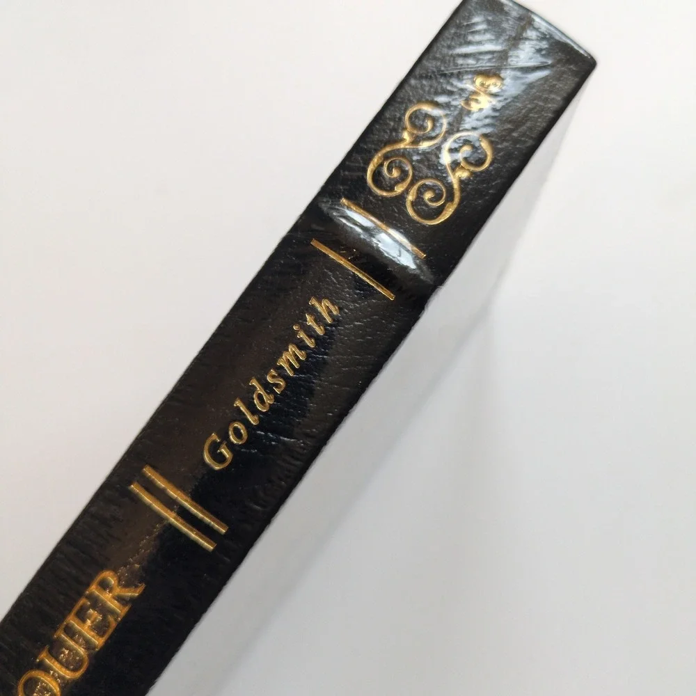 New SEALED She Stoops to Conquer by‎ Goldsmith Easton Press Leather 100 Greatest